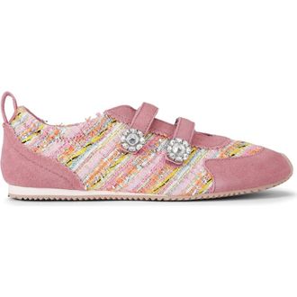 Kurt Geiger Islington Mary Jane Sneaker in Open Pink at Nordstrom, Size 8.5Us
