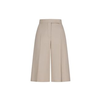Max Mara Long Shorts, female, Gray, Size: 2XS Mxsumile Long Shorts