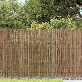 vidaXL Cerca De Juncos Marr&oacute;n 500 X 160 Cm Juncos Vidaxl