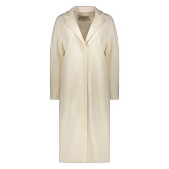 Herno Single-Breasted Coat - female - Herno - Single-Breasted Coats - Beige - 2XS - Coats