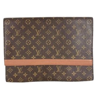 Louis Vuitton Pre-owned Monogram Canvas Clutch - unisex - Louis Vuitton Vintage - Vintage Clutches - Brown - ONE SIZE - Pre-owned