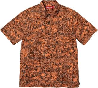 SUPREME SS26 Wombat S/S Shirt Orange SUP-SS26-334-ORG
