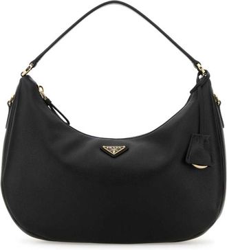 Prada Black Leather Handbag