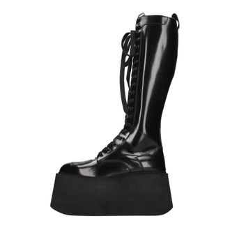 GCDS Gcds - Lagekisten - Dames - Schoenen - Zwart - Maat: 41 EU Leer