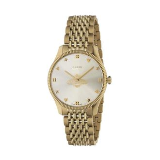 Gucci G-Timeless Horloge - unisex - Horloges - Geel - ONE Size - Accessoires