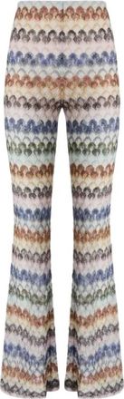 Missoni Pantaloni a zampa - - Trousers - Donna - Multicolore - S