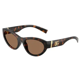 Dolce & Gabbana Sunglasses, female, Brown, Size: 54 MM Dg6207 Sunglasses