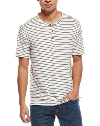 Weatherproof Vintage Weatherproof Vintage Striped Henley Shirt