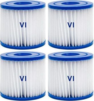 OEM Cartouche Filtrante De Nettoyage De Piscine 4 Pi&egrave;ces Pour Bestway Vi Compatible Avec La Y-z-spa &Eacute;l&eacute;ments Filtrants