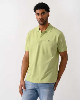Lacoste Mens L.12.12 Classic Fit Polo Shirt in Green Cotton - Size X-Large