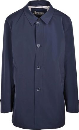 Herno Lichtgewicht Jas - Heren - Zomerjassen - Blauw - M - Polyester - Jassen