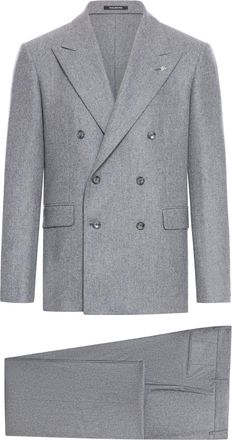 Tagliatore TAILORED DOUBLE BREASTED WOOL SUIT - Tagliatore - Man