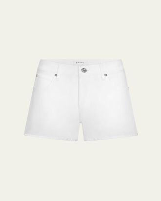 Frame Denim The Long Hang Denim Shorts