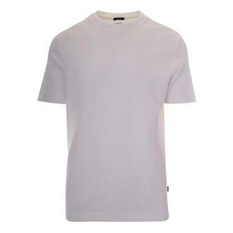 HUGO BOSS T-Shirts, male, White, Size: XL H-Thompson 237 10279661 01