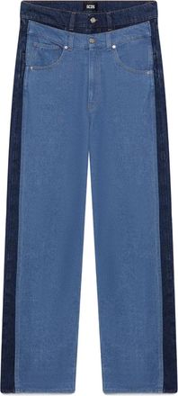 GCDS Pantaloni con spacco - Blu