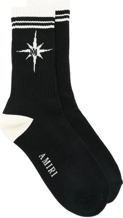 Amiri Starburst socks - Black