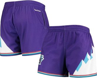 Mitchell & Ness Womens Mitchell & Ness Purple Utah Jazz Jump Shot Shorts at Nordstrom, Size Medium