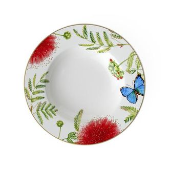 Villeroy & Boch Amazonia Rim Soup Round in White at Nordstrom