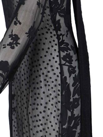 Marine Serre Womens Dresses Black Acetate