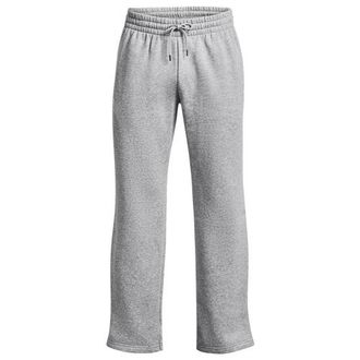 Under Armour Mens Essential Fleece Pants - Mod Grey/White Size 3XL