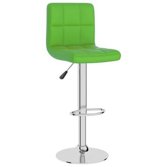 vidaXL Taburete De Cocina Cuero Sint&eacute;tico Verde Vidaxl