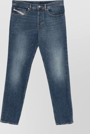 Diesel denim straight-leg jeans