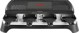 T-fal Plancha Raclette Para 8 Personas 1100w + Grill. - Re459812 Tefal