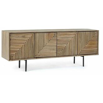 Hellin Hellin - Mobile porta tv Darsey per interno 140 x 32.5 x 53h cm