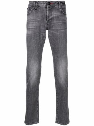Philipp Plein Slim-fit jeans - Grijs