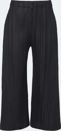 Pleats Please Issey Miyake Monthly Colors: July pleated wide-leg pants