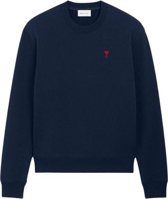Ami Ami de Coeur Sweatshirt - Heren - Sweatshirts & Hoodies - Blauw - Maat: XL Katoen
