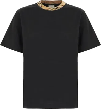 Burberry T-shirt - Heren - T-shirts - Zwart - L - Tops