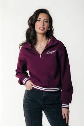 Colourful rebel schipperstrui donkerrood