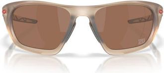 Oakley Lateralis 60mm Rectangle Sunglasses in Matte Sepia/prizm Tungsten at Nordstrom