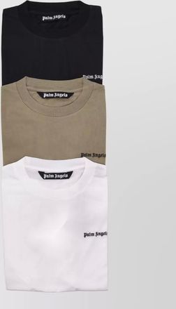 Palm Angels regular fit crew neck t-shirt set