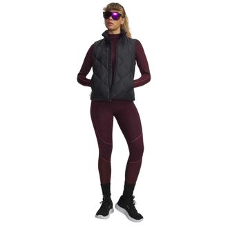 Under Armour Leggings met structuur voor dames (Donker kastanjebruin)
