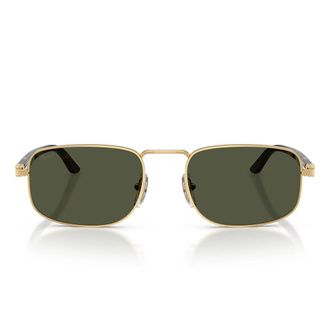 Persol Sunglasses Po1027 S 515/31 Gold/Green Unisex