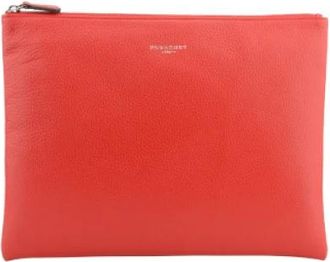 Pourchet Corso Small Pouch - Heren - Tassen - Rood - ONE Size - Leer - Tassen
