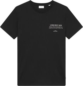 Les Deux graphic-print t-shirt - men - Fabric - M - Black