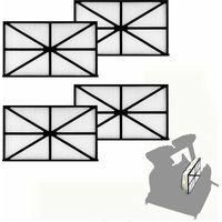 OEM Paquete De 4 Filtros Rob&oacute;ticos Para Piscinas Rcx70101, Cartuchos De Repuesto Para Filtros Rob&oacute;ticos Hayward Aquavac Tigershark Sharkvac, Cartuchos De 
