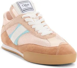 Chlo&eacute; Kick Sneaker in Pink Sorbet at Nordstrom, Size 11Us