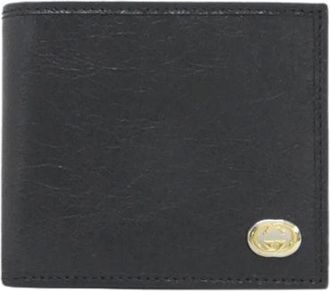 Gucci Pre-owned Wallets, female, Black, Size: ONE SIZE Pre-owned Interlocking G Leather Wallet
