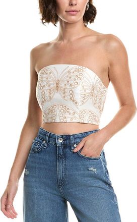 Milly Milly Eyelet Crop Top