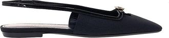 Saint Laurent Ballerina Flats - Dames - Ballerinas - Zwart - 38 EU - Schoenen