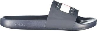 Tommy Hilfiger Blauwe Polyethyleen Heren Sandaal - Heren - Sandalen - Blauw - 44 EU - Schoenen