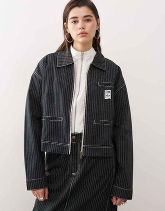 adidas Originals Wabash - Giacca grigia-Grigio