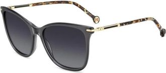 Carolina Herrera Grey Gradient Cat Eye Ladies Sunglasses HER 0268/S 0KB7/9O 57