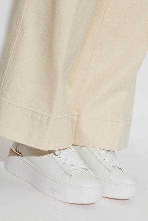 Michael Michael Kors Sport Shoes On The Dottie Platform, Womens, White