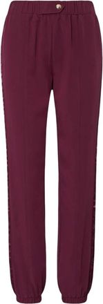 Liu Jo Mujer, Pantalones, P&uacute;rpura, Talla: XL