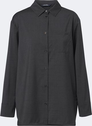 Max Mara Camisa de lana virgen